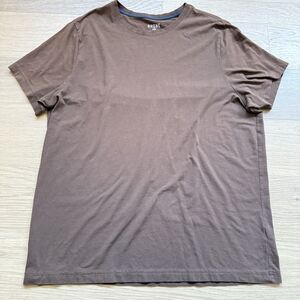 Rhone Shirt Men XXL Element Crew Tee Short Sleeve Brown Organic Pima